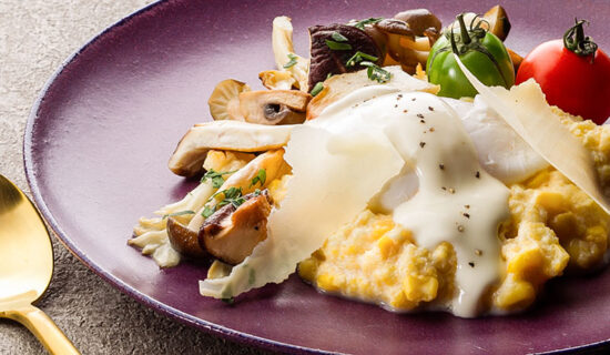 朝食ビュッフェ