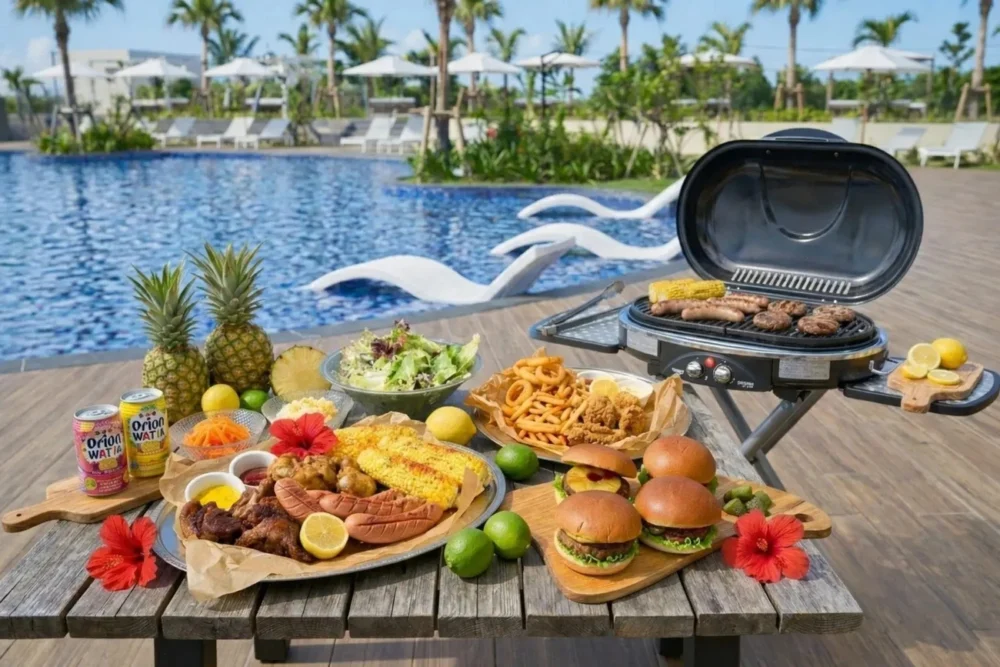 プールサイドBBQ予約
